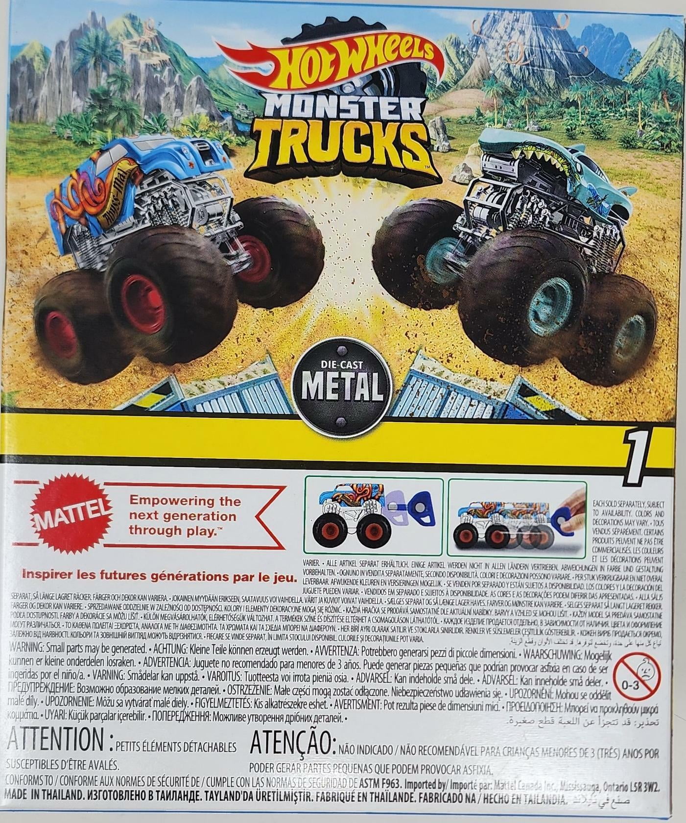 Hot Wheels Series 1 Monster Trucks Mystery Box (Version 2, 40 Packs) 