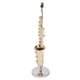 thumbnail image 4 of Saxofón en miniatura, saxofón en miniatura con soporte, saxofón de casa de muñecas, modelo de mini saxofón elaborado con cuidado, 4 of 12