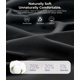 thumbnail image 4 of Máscara para dormir Bluetooth MUSICOZY 3D con auriculares, color negro, 4 of 8