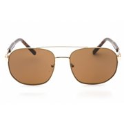 Guess Factory GF0250 32E Men's Gold Aviator Frame Sunglasses