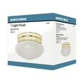 thumbnail image 4 of 60/6030-Nuvo Lighting-1 Light Small Mushroom Flush Mount-6 Inches Wide by 5 Inches High, 4 of 4