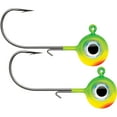 thumbnail image 1 of VMC 1/32 oz. Neon Moon Eye Jig - 2 Pack - Chartreuse/Lime Green, 1 of 4
