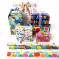 thumbnail image 2 of 43x00cm Gift Wrapping Paper Colorful Happy Birthday Balloon Dinosaur Gift Packaging Wedding Birthday Party DIY Craft Paper, 2 of 9