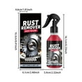 thumbnail image 3 of Car Wheel Rust Remover Spray, Metal Decontamination And Polish, For Alloy Rims And Hubs, Dissolves Brake Dust And Rust, Leaves Protective Shine, Wheel Cleaner Spray, 3 of 9