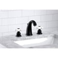 thumbnail image 2 of Kingston Brass KB962FL Widespread Bathroom Faucet, Polished Brass, 2 of 5