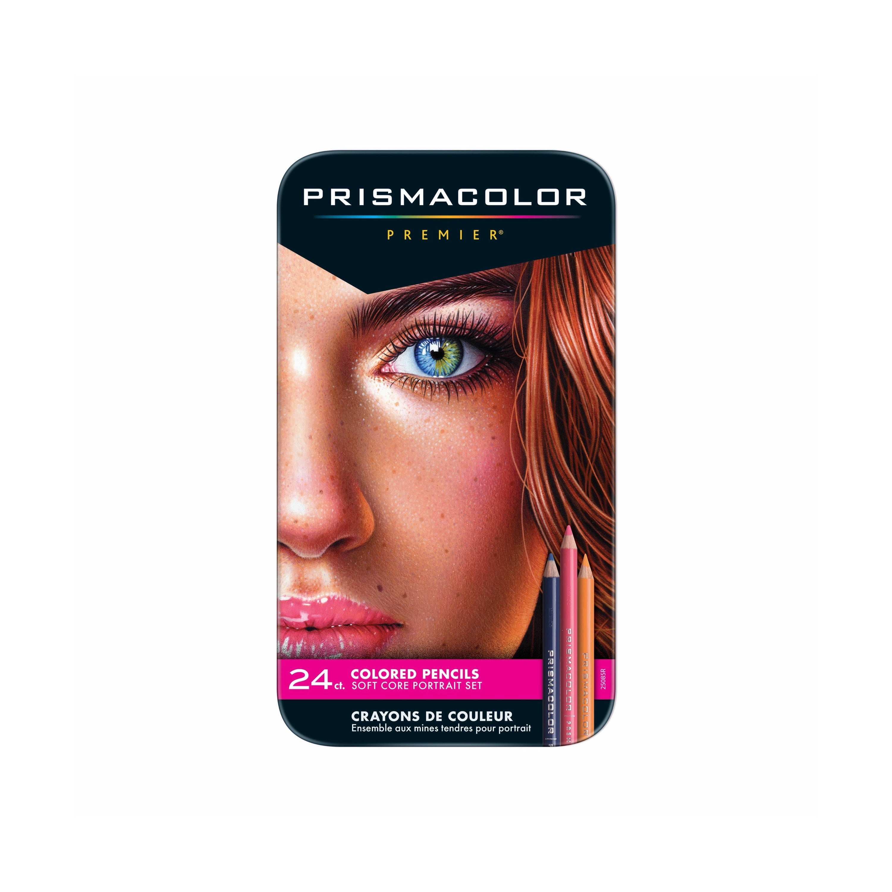 Prismacolor Premier Colored Pencils, Portrait Set, Soft Core, 24 Pack