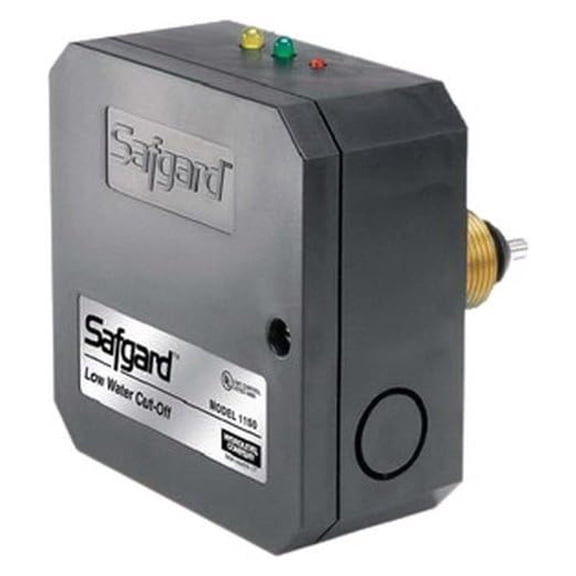 Mini Safgard 1150 PPE Automatic Reset Electronic Probe Style Low Water Cut-Off, 120 VAC