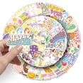 thumbnail image 5 of Easter Stickers Pack 50pcs Easter Bunny Rabbit Stickers Cute Easter Holiday Decor for Skateboard Water Bottles Scrapbook Junk Journal DIY Crafts, 5 of 6