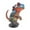 Lizard, variant on Stained Glass Animals Desktop Ornament, Metal Double Sided Dragon Statue Birds Stained Glass Sculpture Acrylic Decoration Retro Colored Imitation Glass Figurine Art Tabletop Decor (Lizard, Acrylic)