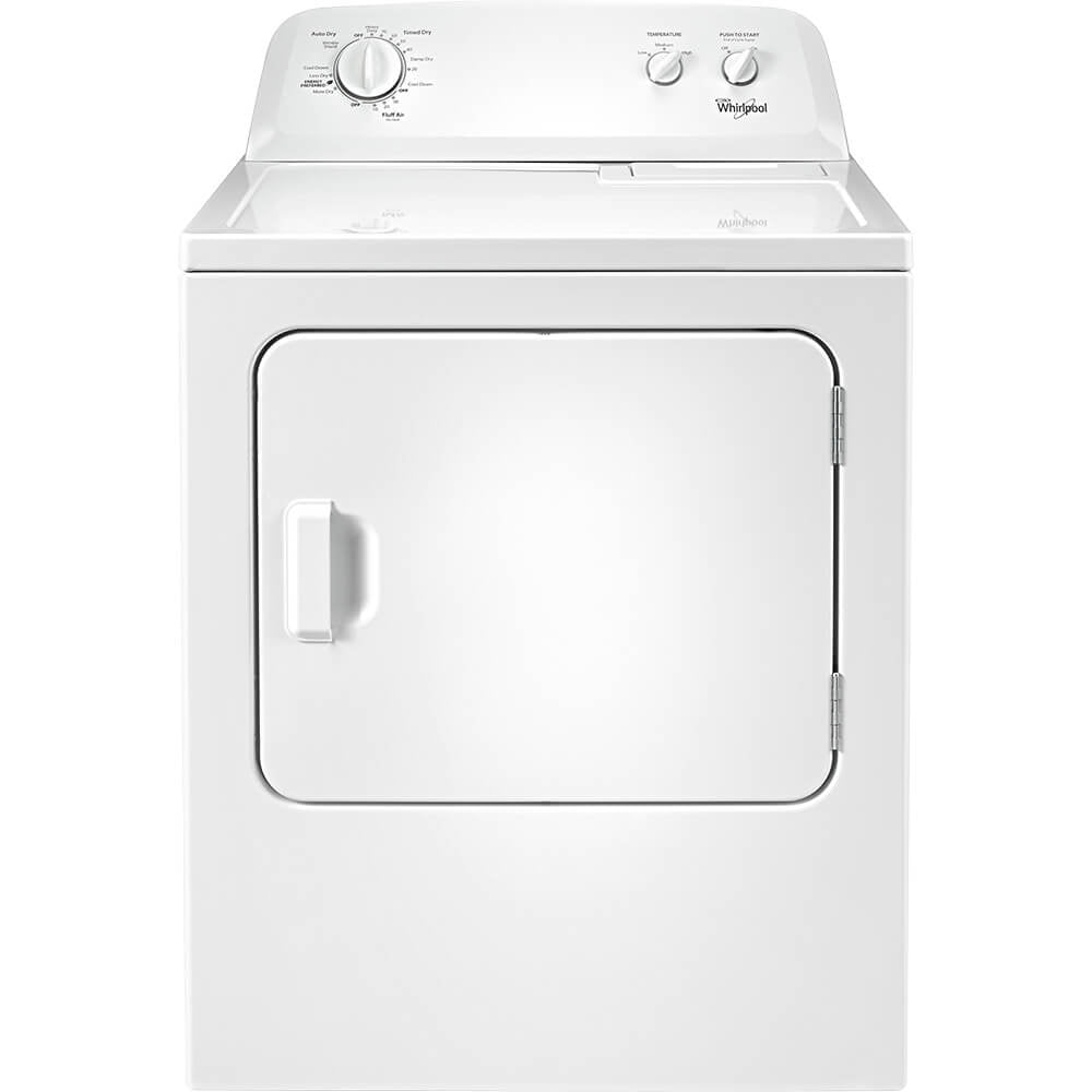 Whirlpool WED4616FW 7.0 Cu. Ft. White Electric Dryer