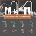 thumbnail image 3 of Jinsinto 360° Rotatable Spray Head Kitchen Faucet，3 Modes Spray Head Kitchen Sink 140*50mm, 3 of 3