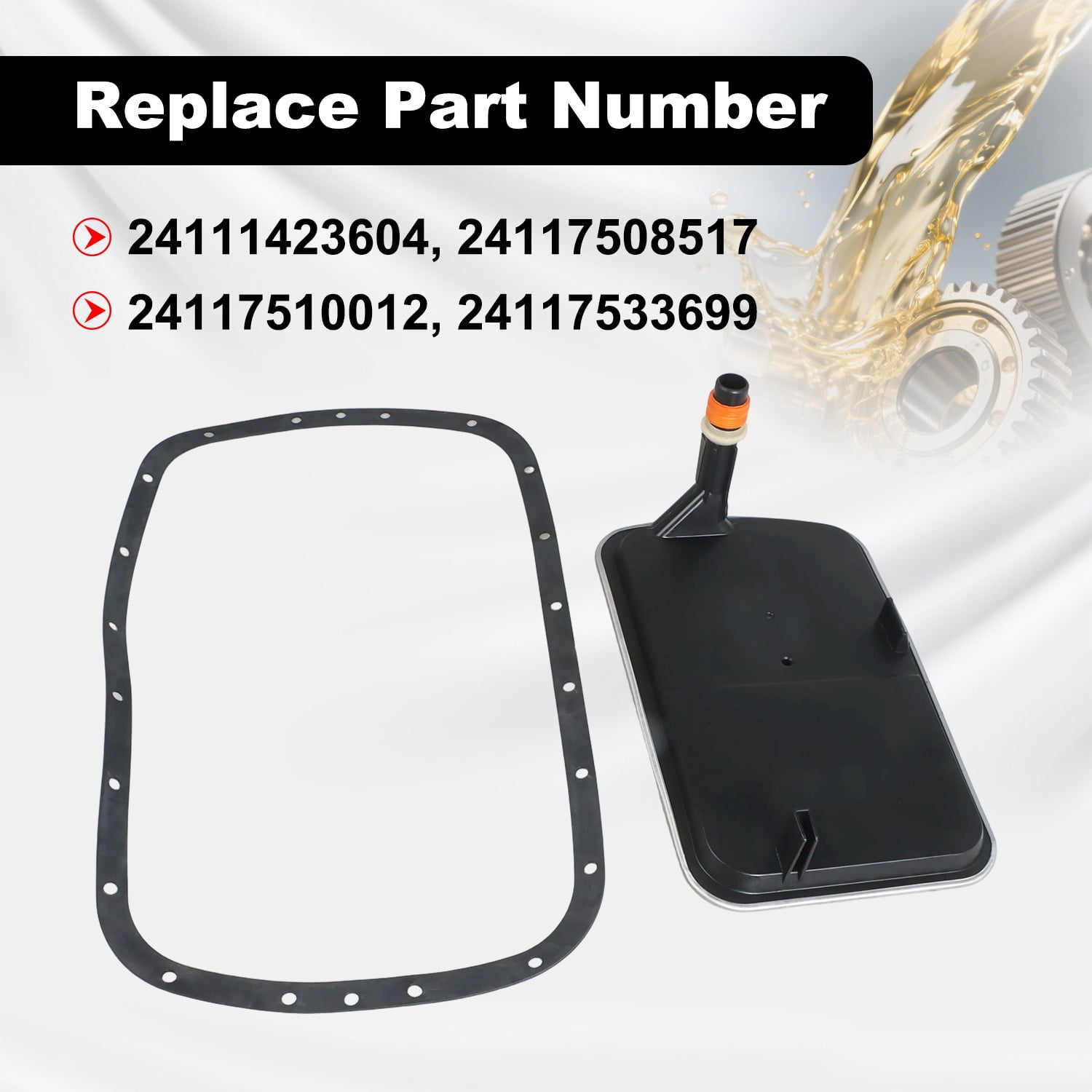 New Transmission Oil Filter w/ Gasket For BMW E46 E60 E39 X3 X5 Z3 5AT 5HP19