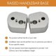 thumbnail image 4 of Motorcycle Handlebar Riser for FJR1300 FJR 1300 2006-2019 Silver Motorcycle Accessories, 4 of 5