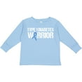 thumbnail image 3 of Inktastic Type 1 Diabetes Warrior Boys or Girls Long Sleeve Toddler T-Shirt, 3 of 5