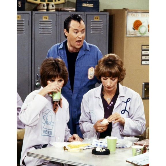 Laverne & Shirley Featuring David L. Lander, Cindy Williams Penny Marshall At Work 24X36 Classic Hollywood Poster