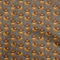 thumbnail image 1 of oneOone Viscose Jersey Tawny Brown Fabric Circus Sewing Fabric By The Yard Printed Diy Clothing Sewing Supplies 60 Inch Wide, 1 of 5