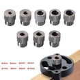 thumbnail image 6 of 1PC 3/4/5/6/7/8/9/10mm Drill Sleeve Bushing M14-Dowelling Jig Wood Drilling Guide Locator Stainless Steel For Woodworking Drill, 6 of 6