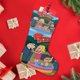 thumbnail image 4 of Padre Made in USA Tema: Calcetines de Navidad, fino lino blanco para colgar en escaleras y chimenea, decoración navideña para el hogar, regalo de Navidad.54cm×38cm, 4 of 5
