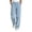 Light Blue, variant on Atkumj Corduroy Pants Women Comfortable Elastic High Waist Straight Leg Pants Casual Solid Color Loose Womens Travel Pants for Daily Wear S