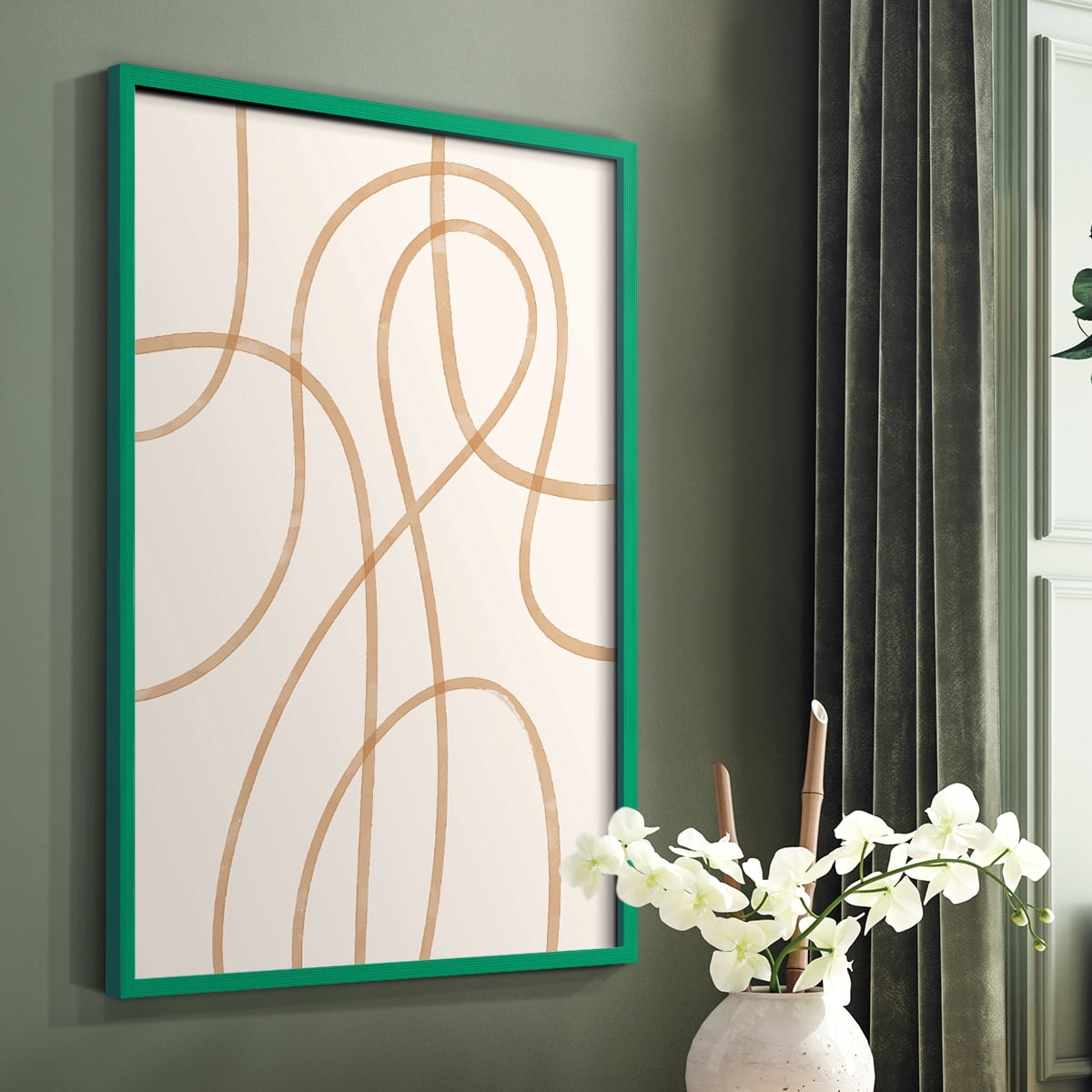 Matisse CCXXXIII in Solid Wood 11 x 14 Framed Print