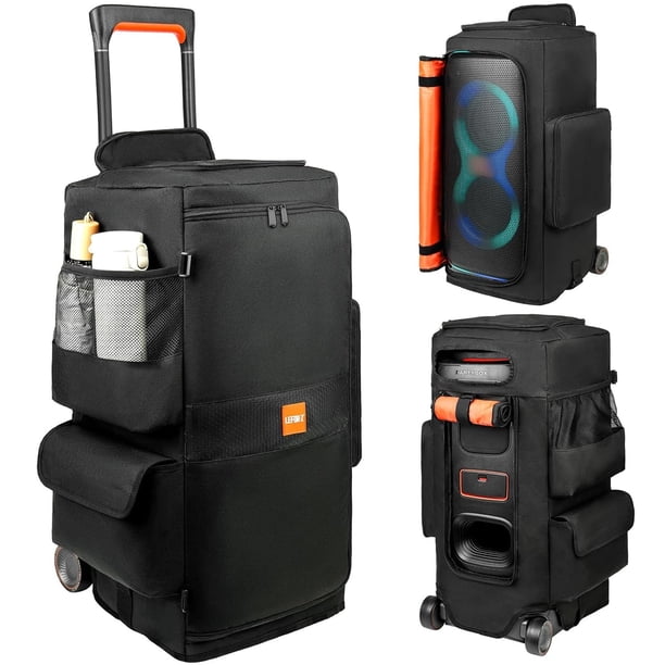 Funda de altavoz LEFOR·Z compatible con JBL PartyBox 320 negra