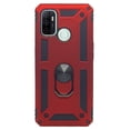 thumbnail image 1 of Funda Uso Rudo Cely Vesmir con Anillo Magnético Para Oppo A53 Rojo Más 2 Micas de Cristal, 1 of 5