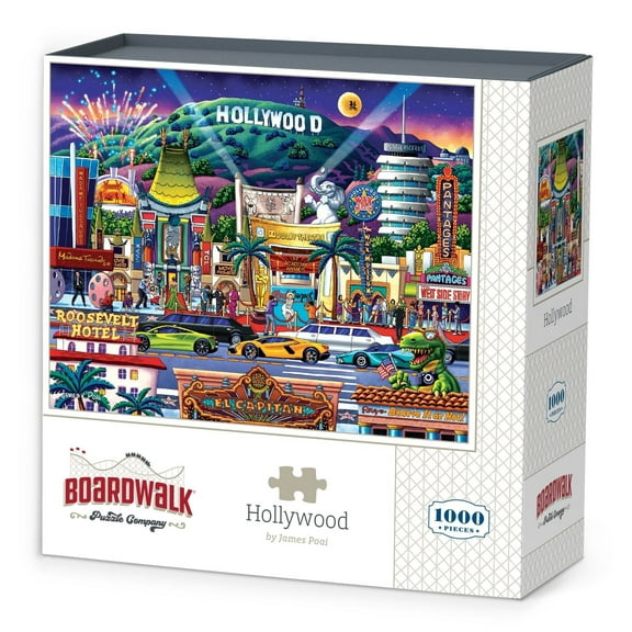 Hollywood - 1000 Piece Boardwalk Jigsaw Puzzle