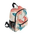 thumbnail image 2 of FORMRS School Backpack with Front Zippered Pocket 12" Student Travel Daypack, Watercolor Butterflies, 2 of 6
