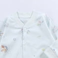 thumbnail image 5 of UAYOTSE Baby Pajamas Long Sleeve One-Piece Footless Sleeper for Girls Boys Infant 0-12 Months,Sizes 3-6 Months, 5 of 5