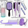 thumbnail image 3 of Highlight Comb Set Combs for Hair Stylist Premium Hair Spray Bottle Continuous Mist, 3 of 4