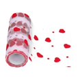 thumbnail image 4 of Rollos de tul Yashi 10 yardas con patrón en forma de corazón rojo cinta de embalaje accesorios de artesanía, 4 of 5