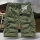 thumbnail image 1 of pstuiky Abreviatura para hombres, Pantalones cortos casuales de verano para hombre, de color liso, con múltiples bolsillos, cargo Pantalones cortos deportivos para hombre, 1 of 3