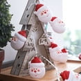 thumbnail image 3 of Monstrate navideñas Papá Noel Copos de nieve Muñeco de nieve Árbol de Navidad con adaptador Decoraciones de fiesta para patio Cocina y Comedor Monstrate  HA067245-00, 3 of 6