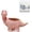 2, variant on Ceramic Dinosaur Planter, Cartoon Dinosaur Flower Pot with Bottom Hole, Funny Plant Organizer, Garden Decor and Indoor Outdoor Accent for Desk, Garden & Home
