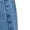 Blue#1, variant on Girls Embroidered Butterfly Jeans High Waistband with Pockets 5-14 Years Ripped Cut Off Denim Shorts Elastic Waist