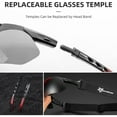 thumbnail image 5 of ROCKBROS Polarized Sports Sunglasses UV Protection Cycling Glasses Outdoor, 5 of 7