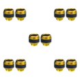 thumbnail image 1 of maskred 2 Pieces Aluminum Alloy Motorbike Protector Replacement Front Fork Cups Crash Modification Professional Competition Gold 5Set, 1 of 6