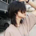 thumbnail image 2 of Perruque Courte Moelleuse Invisible Mode Type Mulet Extensions de Cheveux Accessoires de Cheveux Personnalisés pour Femmes Hommes, 2 of 5