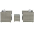 thumbnail image 3 of Modway Repose 3 Piece Outdoor Patio Sectional Set, 3 of 6