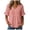 Red, variant on Womens Puff Sleeve Tops Summer Crew Neck Pleated Blouses Casual Loose Flowy Swing Shirts (Khaki, XXL)