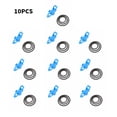 thumbnail image 4 of Eigraketly 10 Uds gancho Keeper plástico colgador multiusos dispositivos de cebo de caña dispositivo de pesca anzuelos suministros señuelos accesorios Pescar Azul Eigraketly OD030637-02, 4 of 6