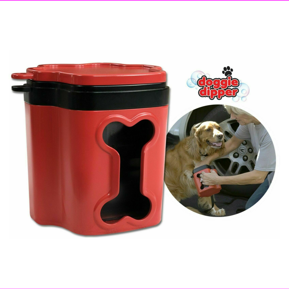Doggie Dipper Portable Paw Cleaner Ideal For Small, Medium, Large