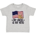 thumbnail image 3 of Inktastic My Uncle is My Hero Military Nephew Boys or Girls Baby T-Shirt, 3 of 5
