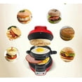 thumbnail image 4 of Breakfast Sandwich Maker 600W Non-stick Pan Easy to Clean Omelette Toaster, 4 of 5