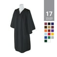 thumbnail image 1 of Class Act Graduation Unisex Matte Graduation Gown Or Choir Robe, Multiple Colors, X-Large, Plus 1 4'9"-5'5" Over 220 lb., Navy, Cap & Gown, 1 of 9