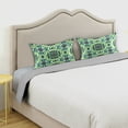 thumbnail image 5 of Iauyy 20x40in Silk-Smooth Satin Pillowcase, Gentle on Hair and Skin, Luxuriously Soft Pillowcase with Envelope Closure, Wrinkle Fade The Tiles Of The Alhambra, 5 of 9