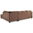 thumbnail image 2 of Glory Furniture Malone Sectional in Chocolate Color, 2 of 7