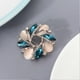 thumbnail image 4 of Fashion Women Rhinestone Brooch Alloy Collar Pin Clothes Accessory Jewelry Gift, 4 of 5