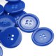thumbnail image 5 of 50 botones de costura de resina de 23 mm con 4 orificios para coser Scrapbooking Knitting (azul), 5 of 5