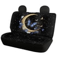 thumbnail image 2 of FOR U DESIGNS Butterfly Hibiscus Moon Star Pattern Car Seat Cover Wear-Resistan Car Seat Protectors Stretch Split Bench Compatible Car Interior Covers Universal Fit for Vehicles Trucks and SUVs, 2 of 7